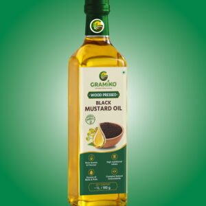 Gramiko Wood Pressed Black Mustard Oil (Kachi Ghani)